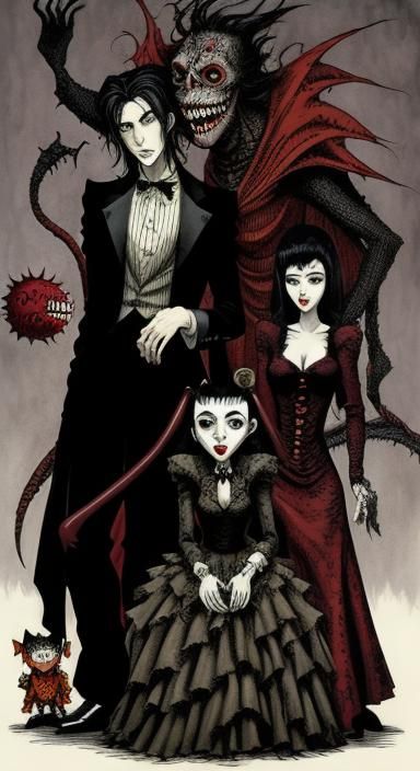 Vampires in Love with Monsters: A Dark Fantasy