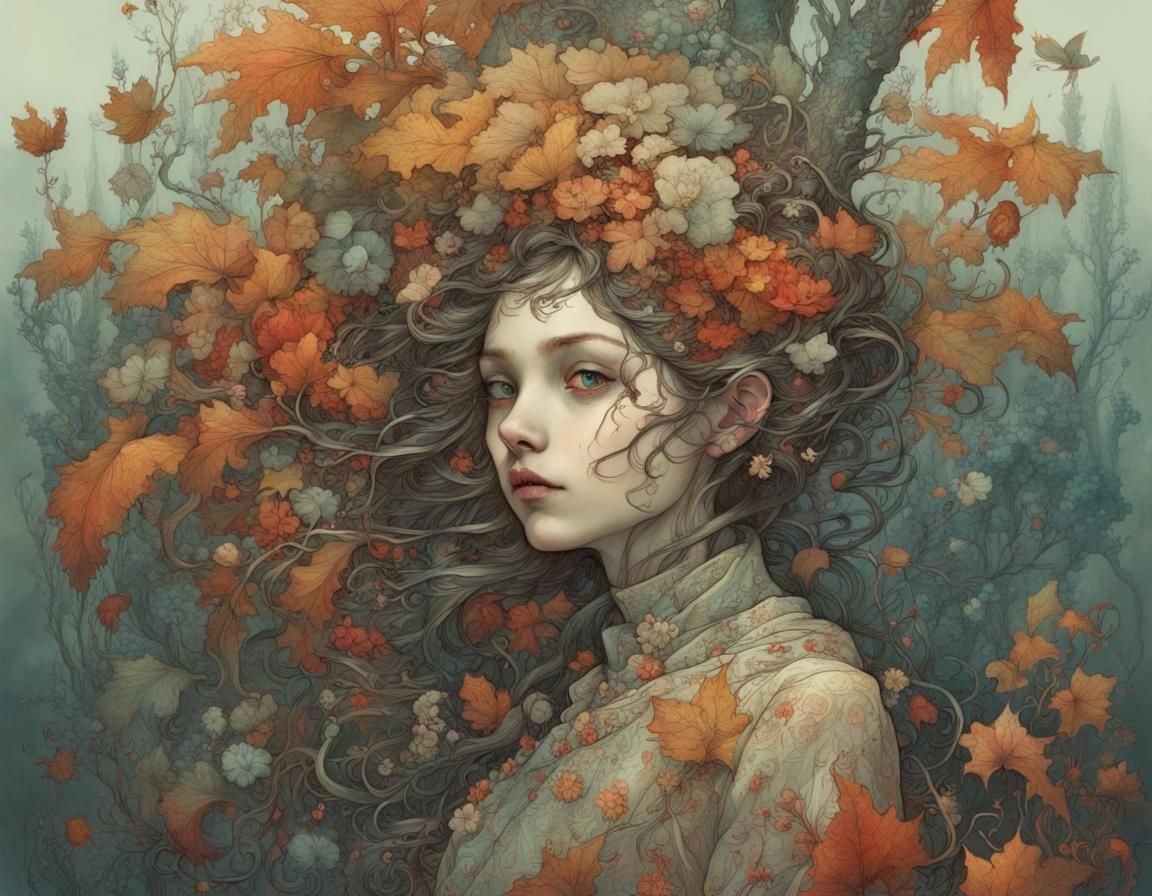 Autumn dryad