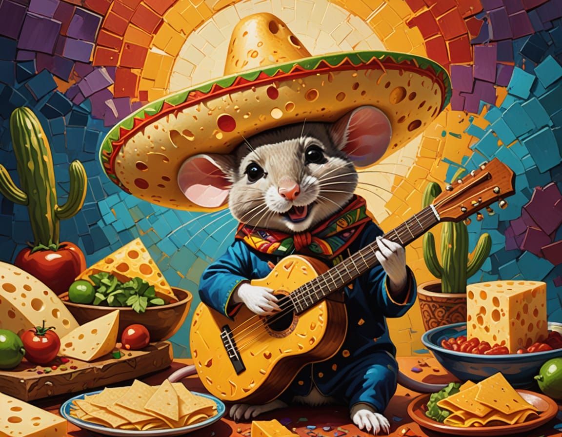 A song of cheese, more cheese and sombreros