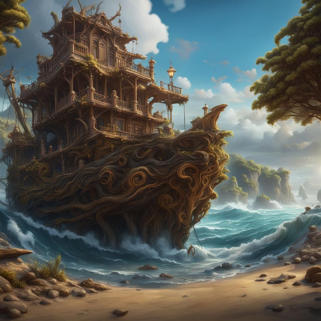 Treasures Tell of Climate Activism in Detailed Matte Paintin...