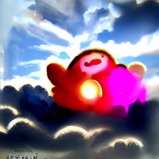 Divine Kirby in Heavenly Sunshine