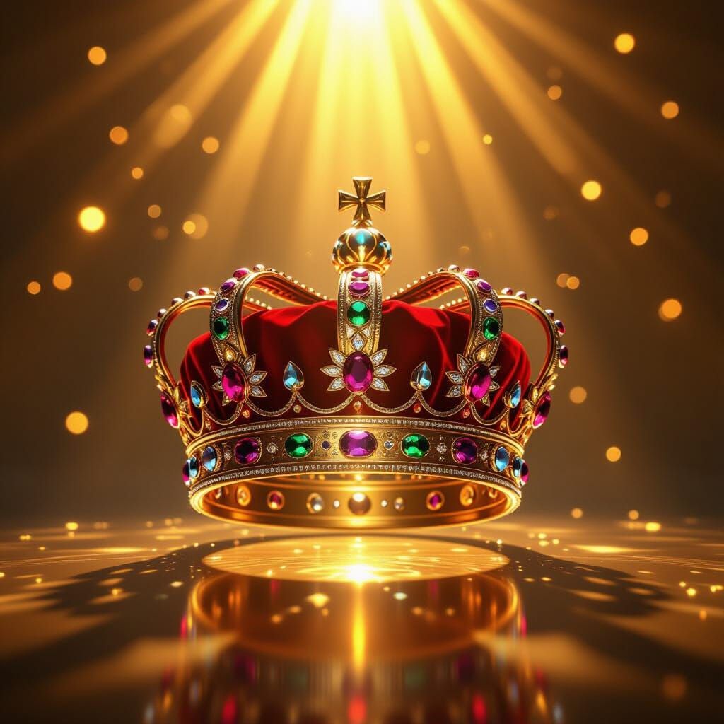 Majestic Crown in Golden Light