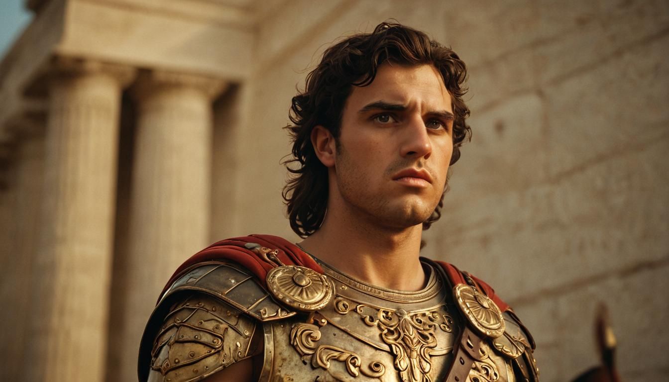 Heroic Portrait of Alexander the Great in Ancient Greece