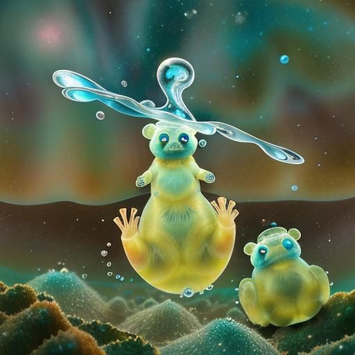 now a disney inspired one
of A microscopic view of a tardigr...