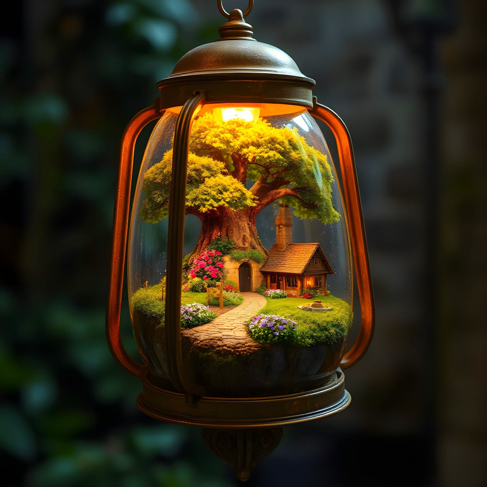 Enchanted Lantern Reveals a Whimsical Floating Village in Go...