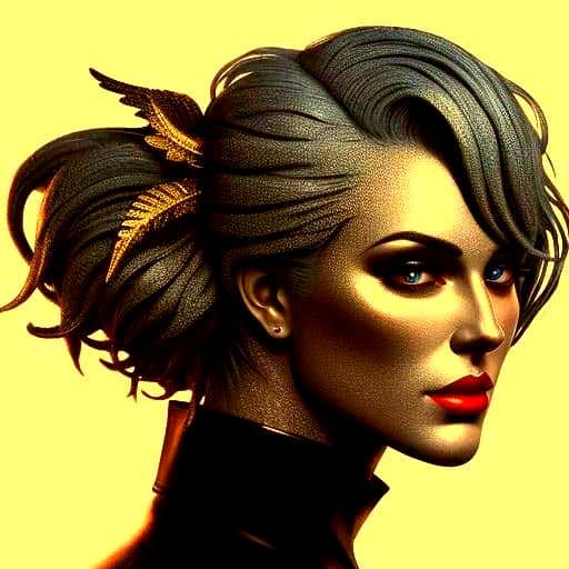 Classical Cherub Image Generated by AI