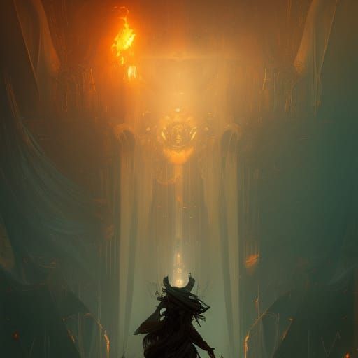 Hades Dark Fantasy Concept Art in 8K Resolution