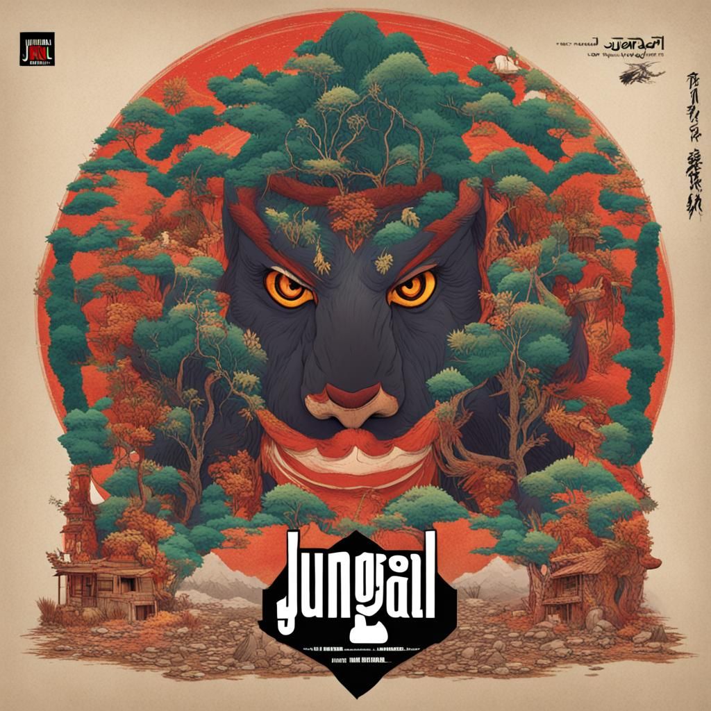 Lush Green Jungle Scene