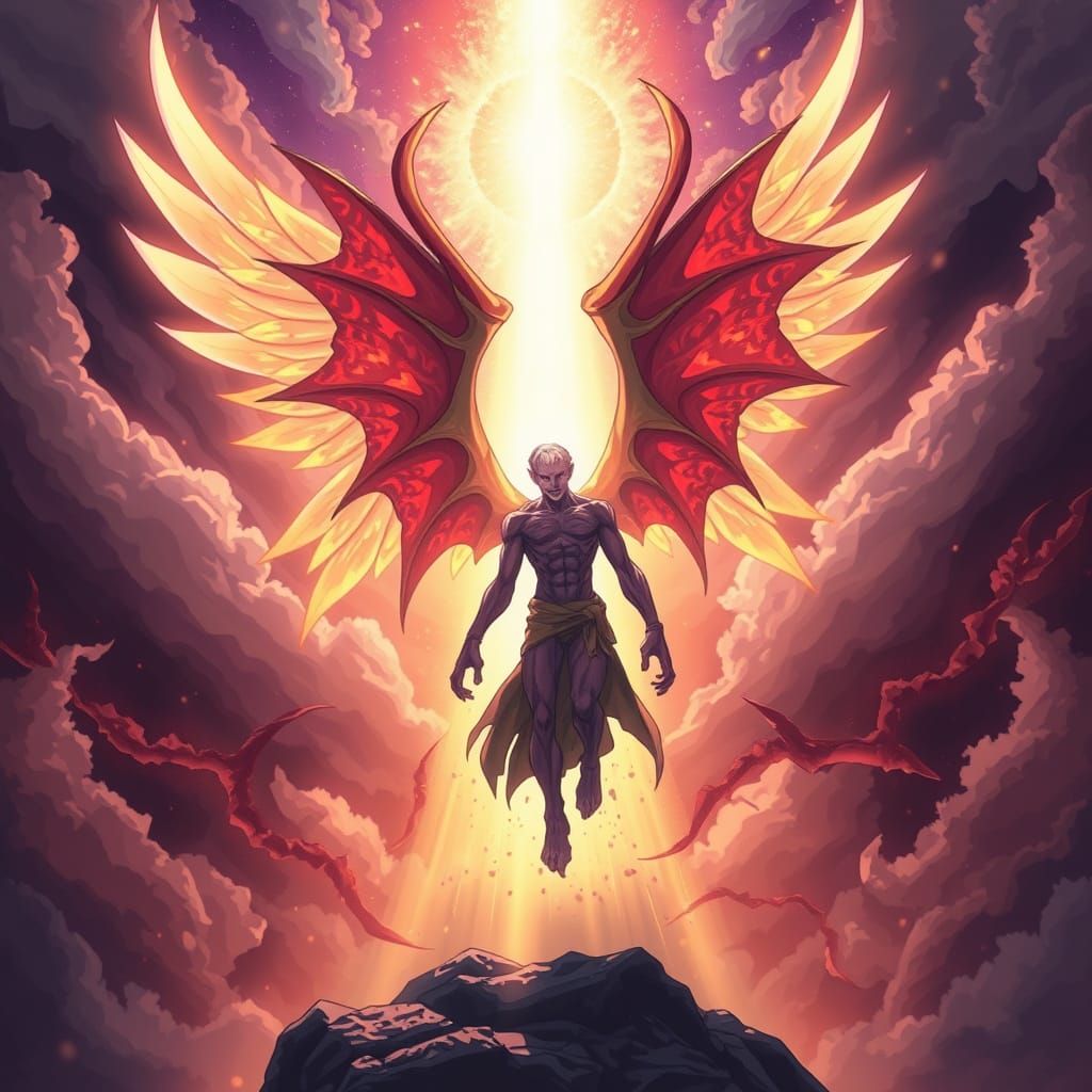 Ethereal Demon Ascends to Celestial Transformation