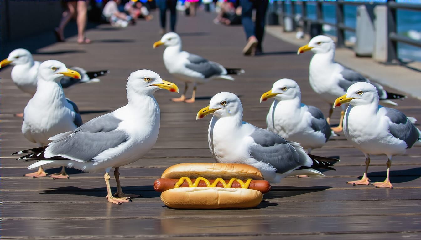 Seagull Mafia: Australian Boardwalk Enforcers