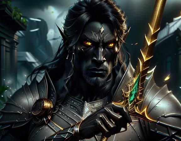 Dark Elf Warrior
