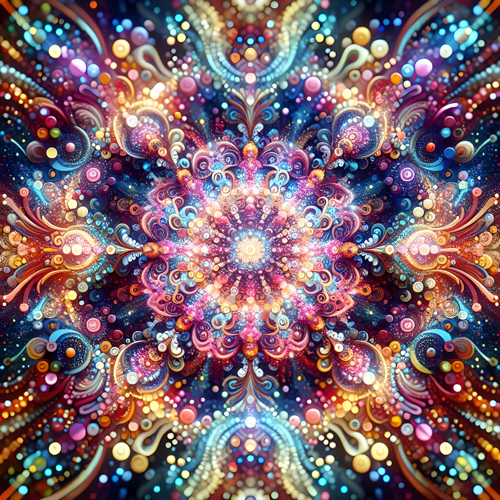 Hyperepic Animation of Kaleidoscopic Patterns in Scintillati...
