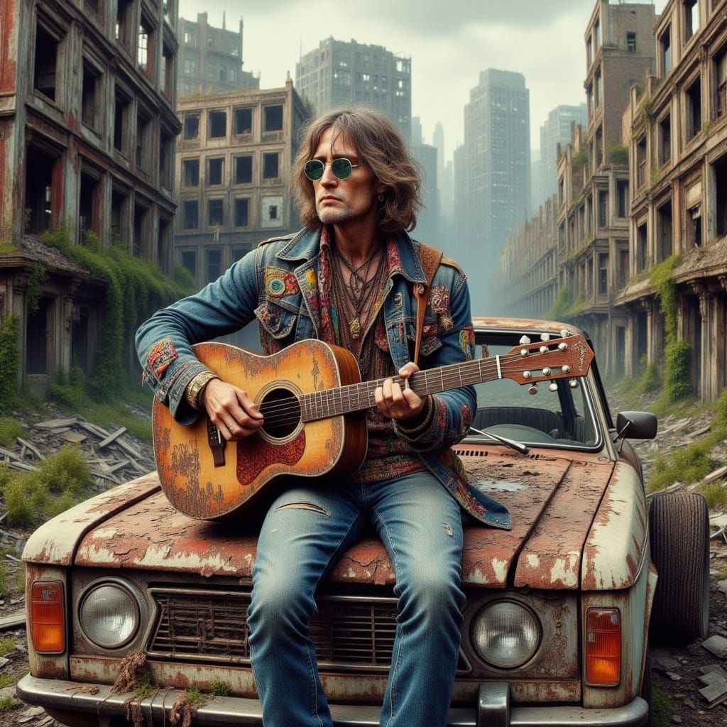 Urban Pioneer in a Post-Apocalyptic Landscape