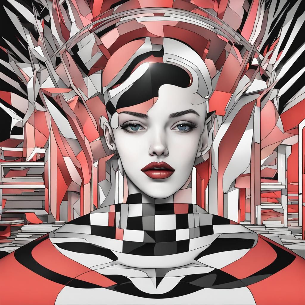 Chromocratic Abstract AI Art