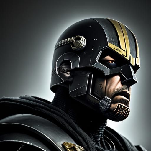 Judge Dredd: I Am The Law - Hyperrealistic Image