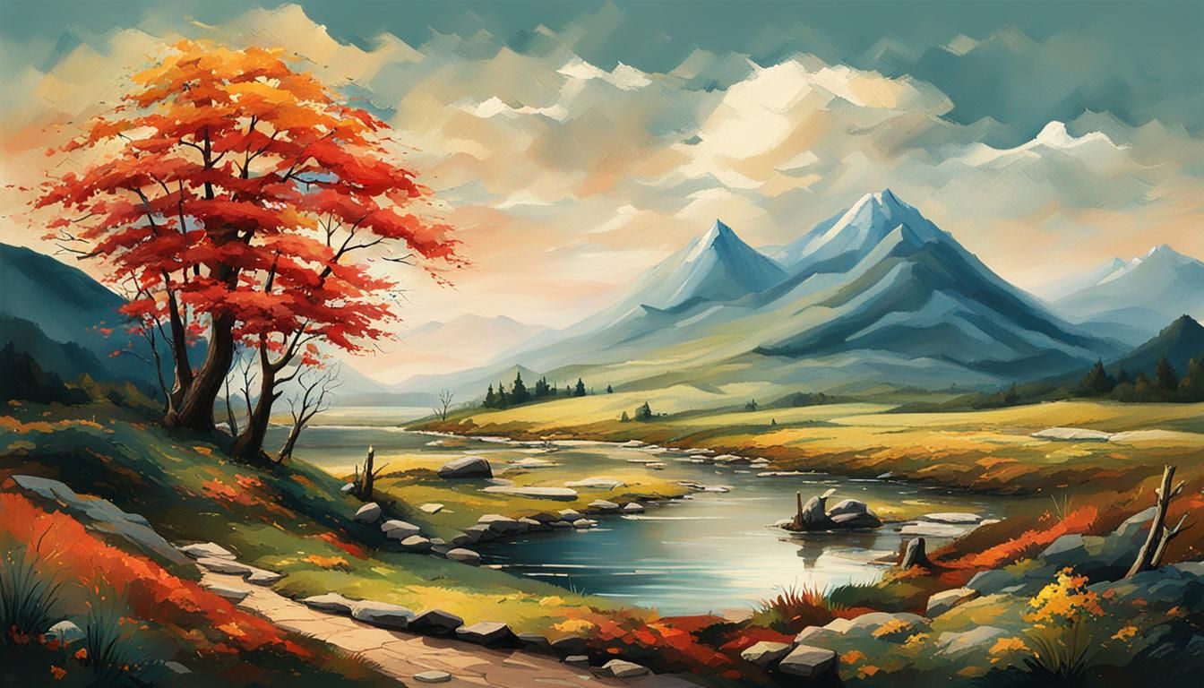 AI Generated Art Landscape