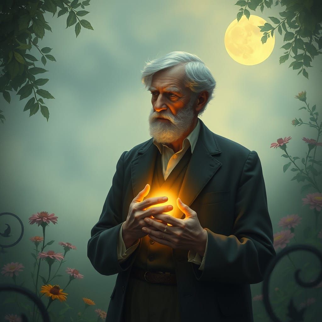 "I've walked and prayed for this young child an hour". W.B. ...