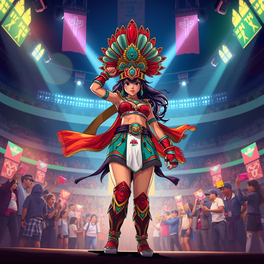 Guatemalan Girl Victorious in Anime Fighting Tournament