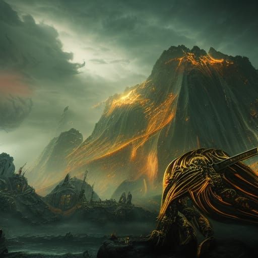 Detailed Matte Painting of Metallica in 8k