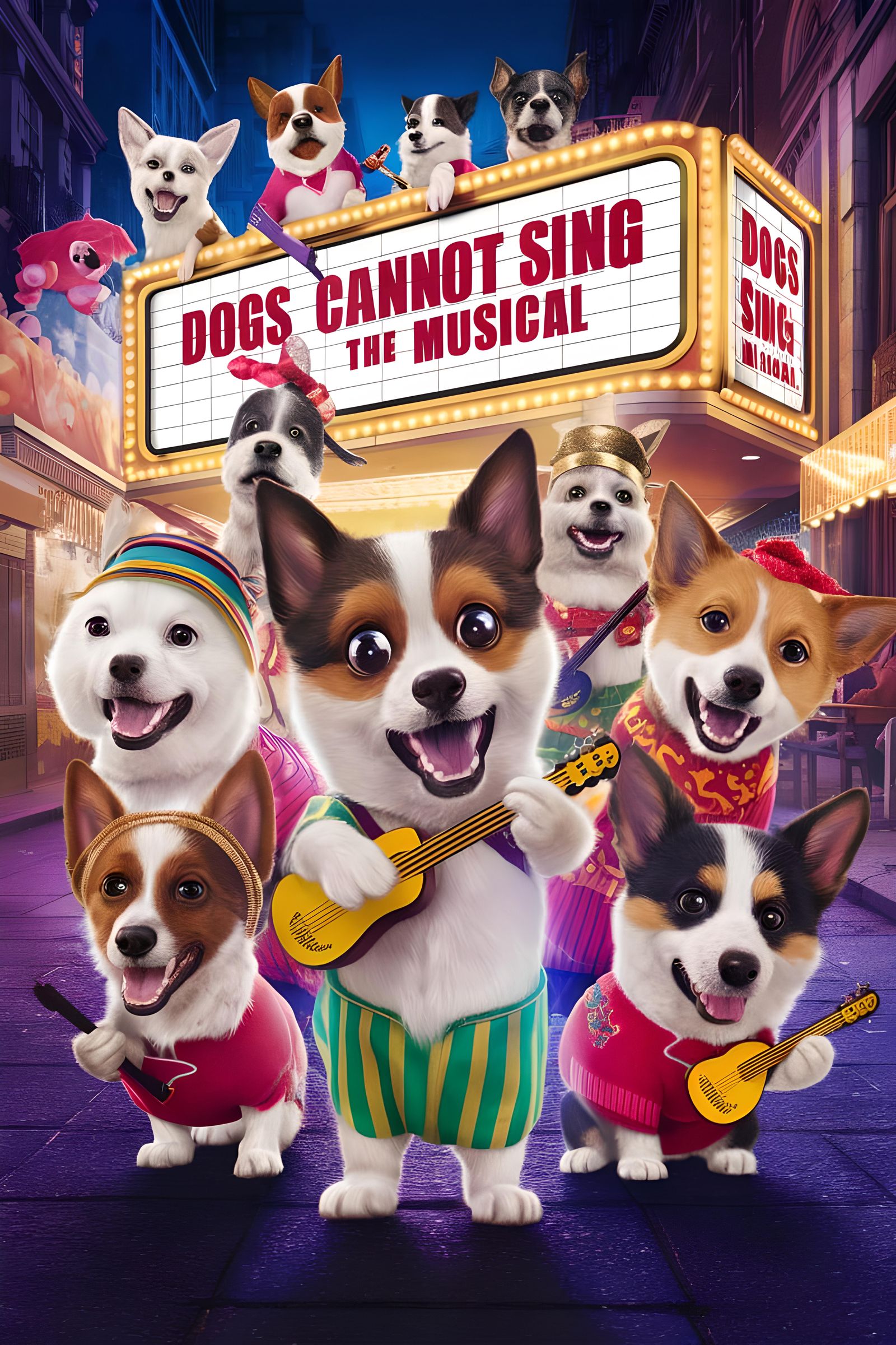 Dogs Cannot Sing: The Musical - Movie Poster