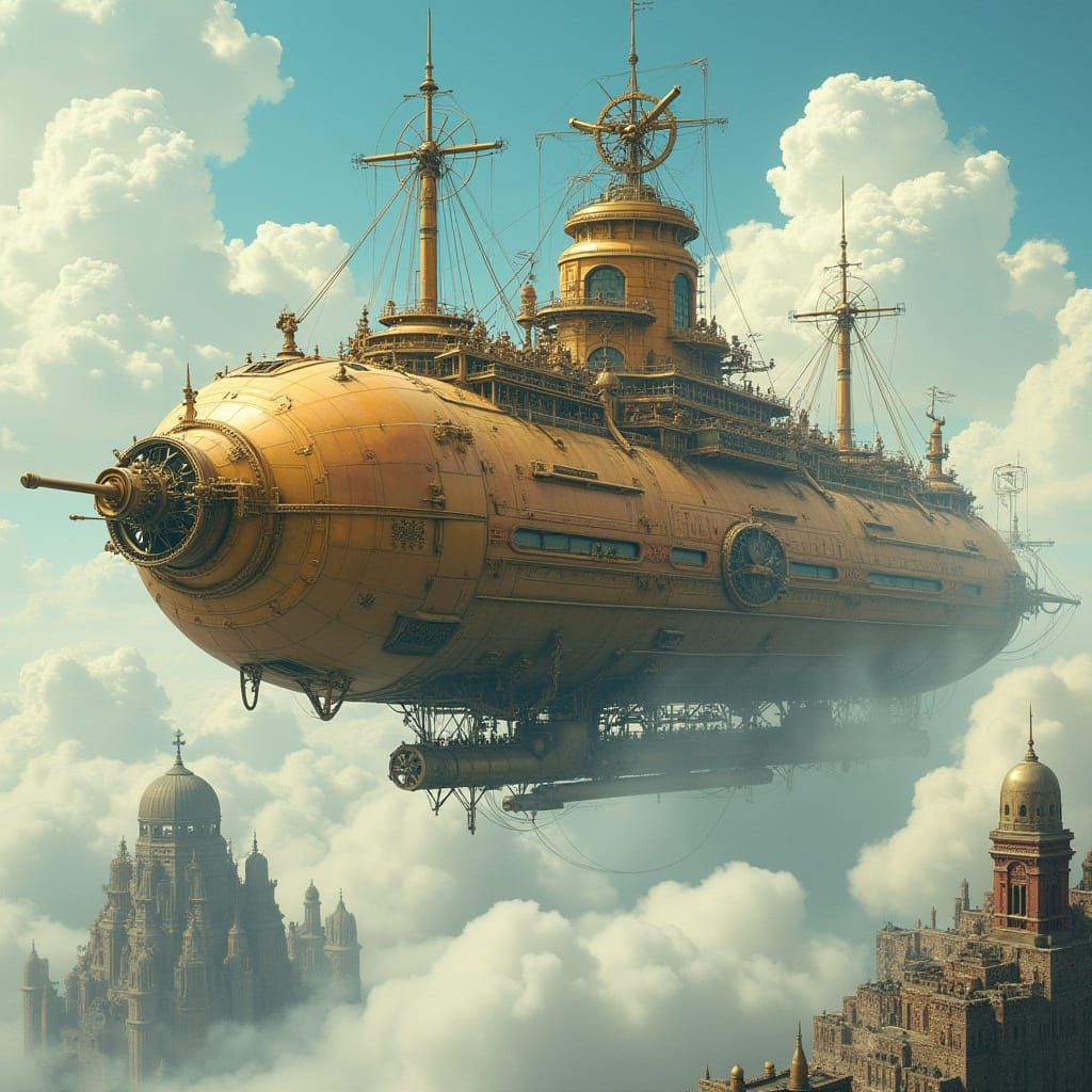 Steampunk Aircraft
