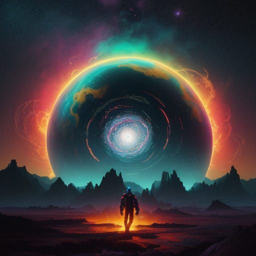 Cosmic Fist Blasts Through Galaxy