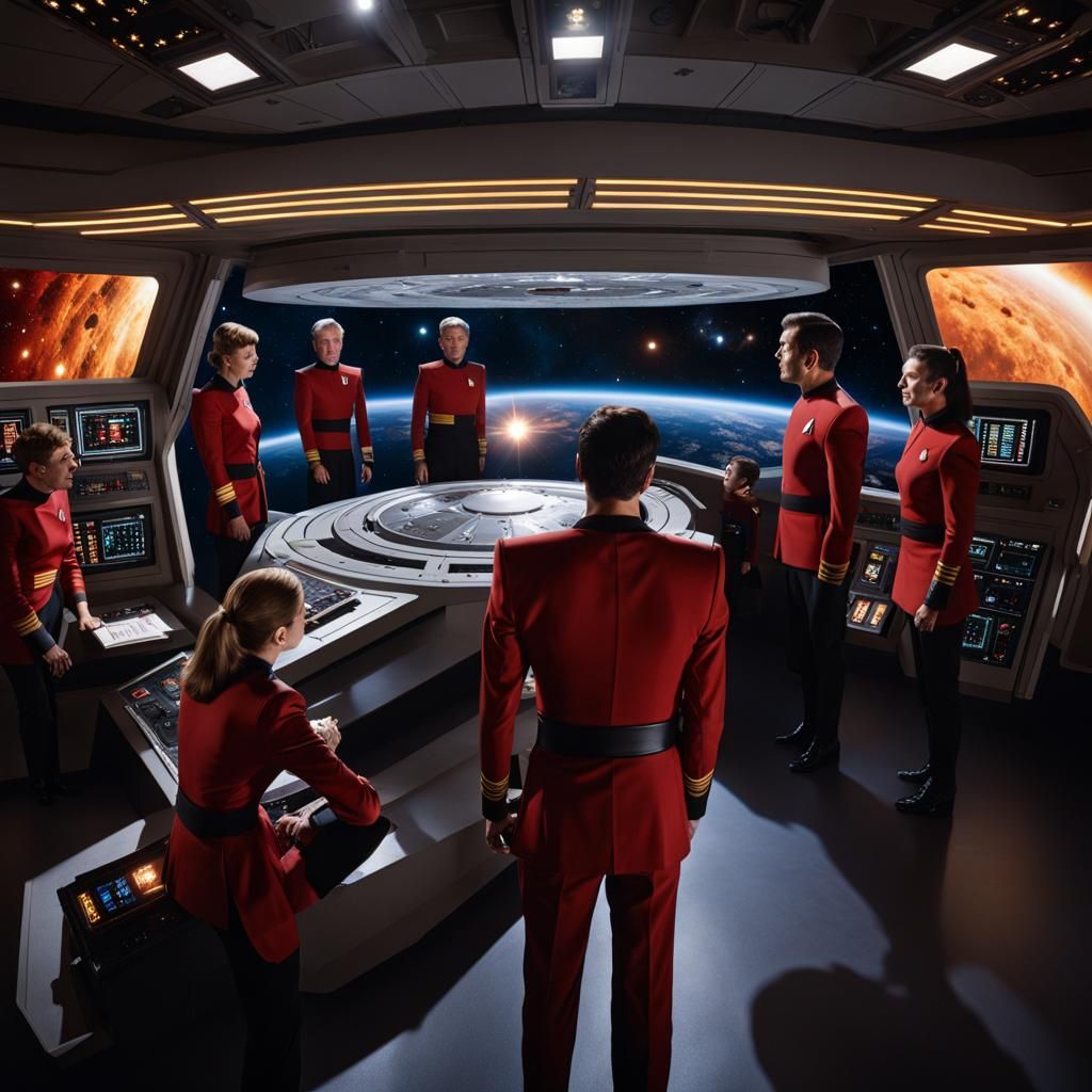 Star Trek, Starfleet Cadets in practice