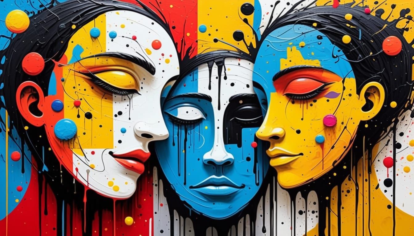 Abstract Expressionism: Harmony in Chaotic Impasto Layers