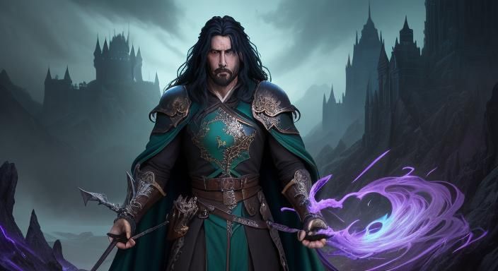 Wizard Apprentice Shocked by Master's Potion, Detailed Matte...