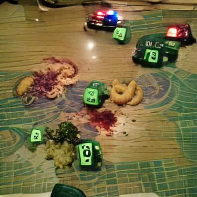 Elder Gods Clash with Police