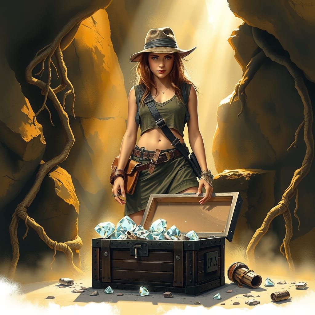 Explorer Uncovers Treasure in Ancient Cave