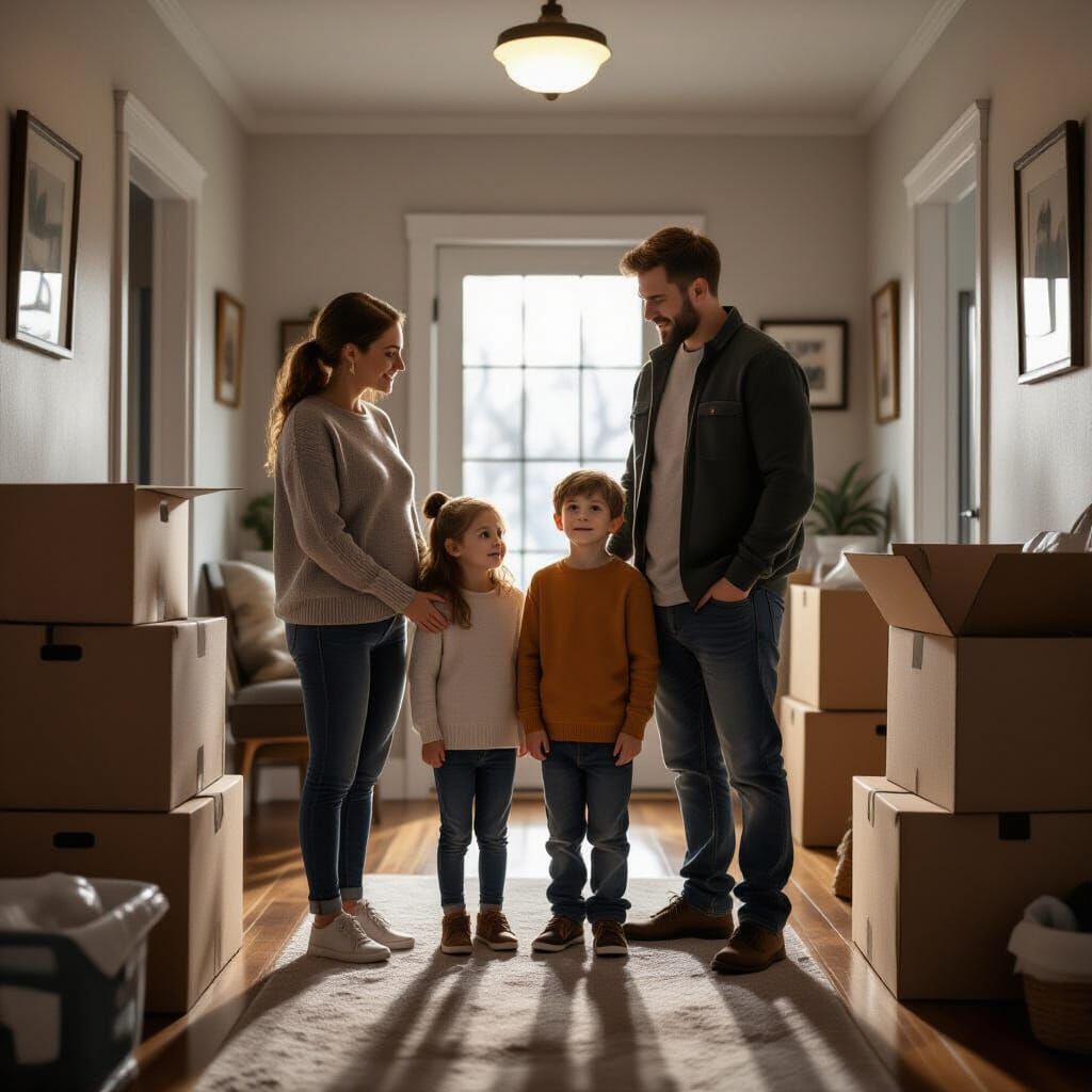 Eerie Family Home With Mysterious Presence