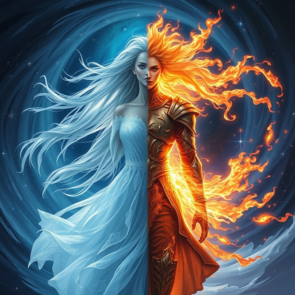 Dual-Gendered Being of Ice and Fire