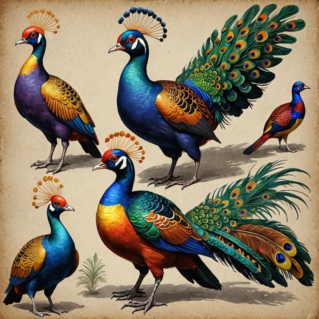 Exotic Alien Wildlife on a Distant Exoplanet