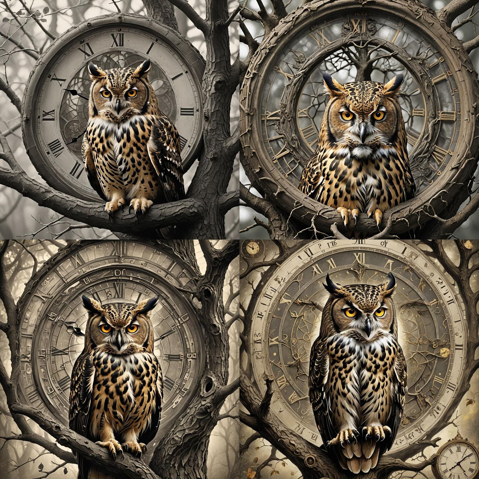 Origami Owl Leopard King of Time