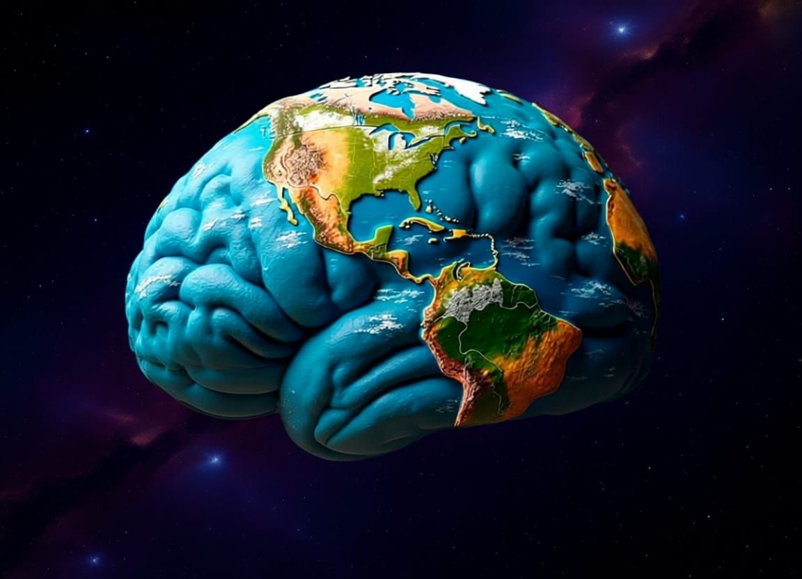 Brain-Shaped Earth