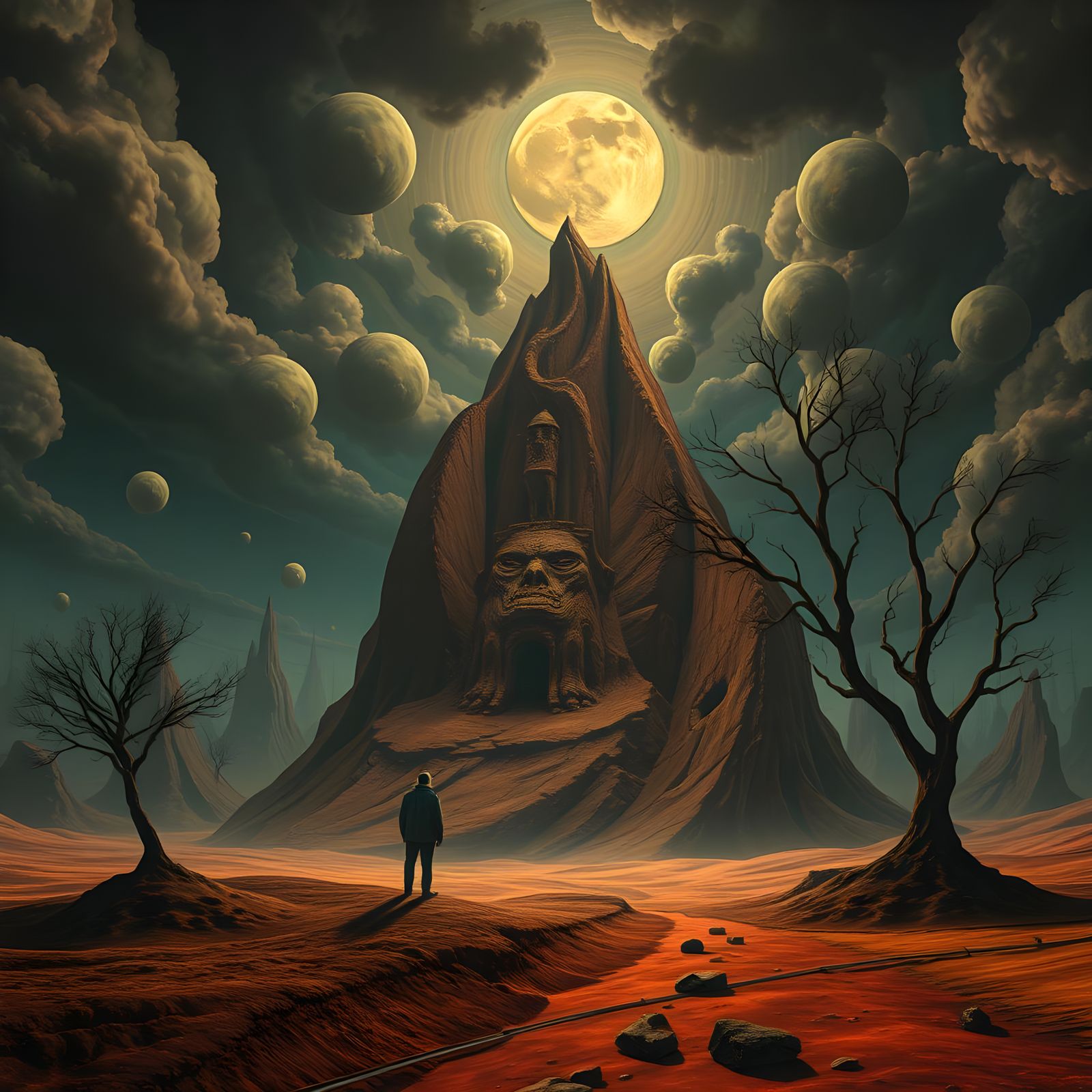 Abstract Surrealism: An Offbeat Composition