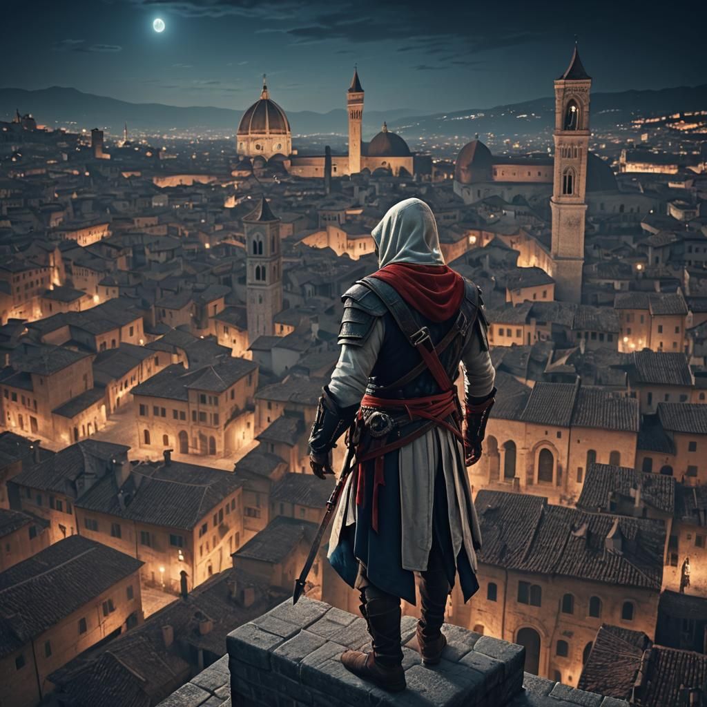 Assassin's Creed Renaissance: Cinematic Italian Cityscape