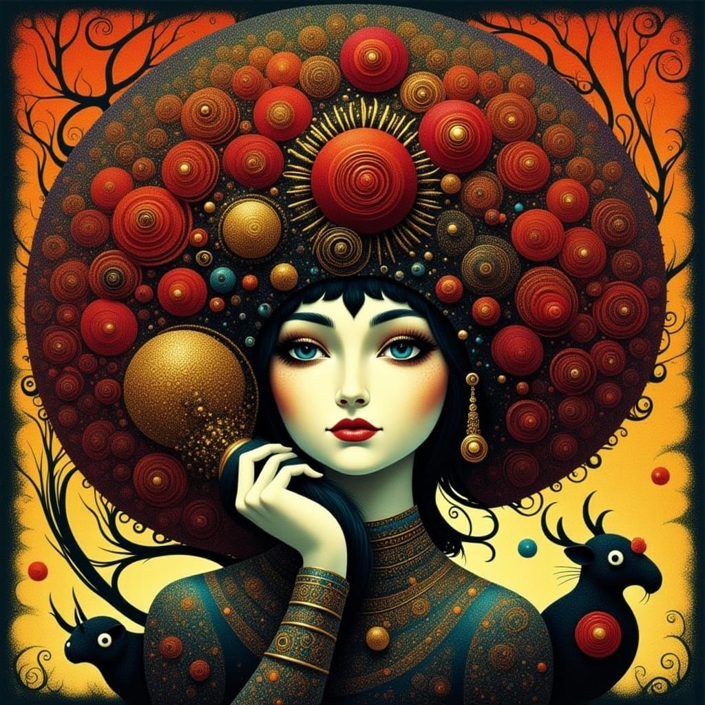 Feline Insect Fusion: An Unexpected Hybrid Creature