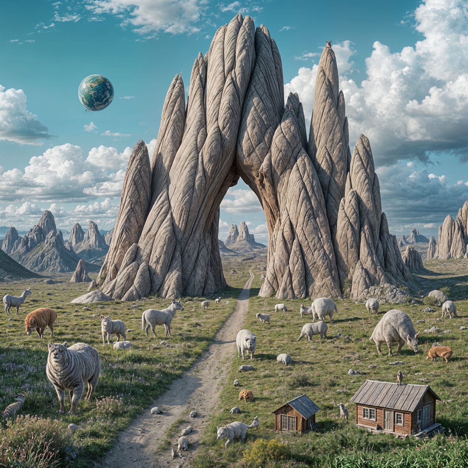 Bizarre New World Teeming with Alien Creatures