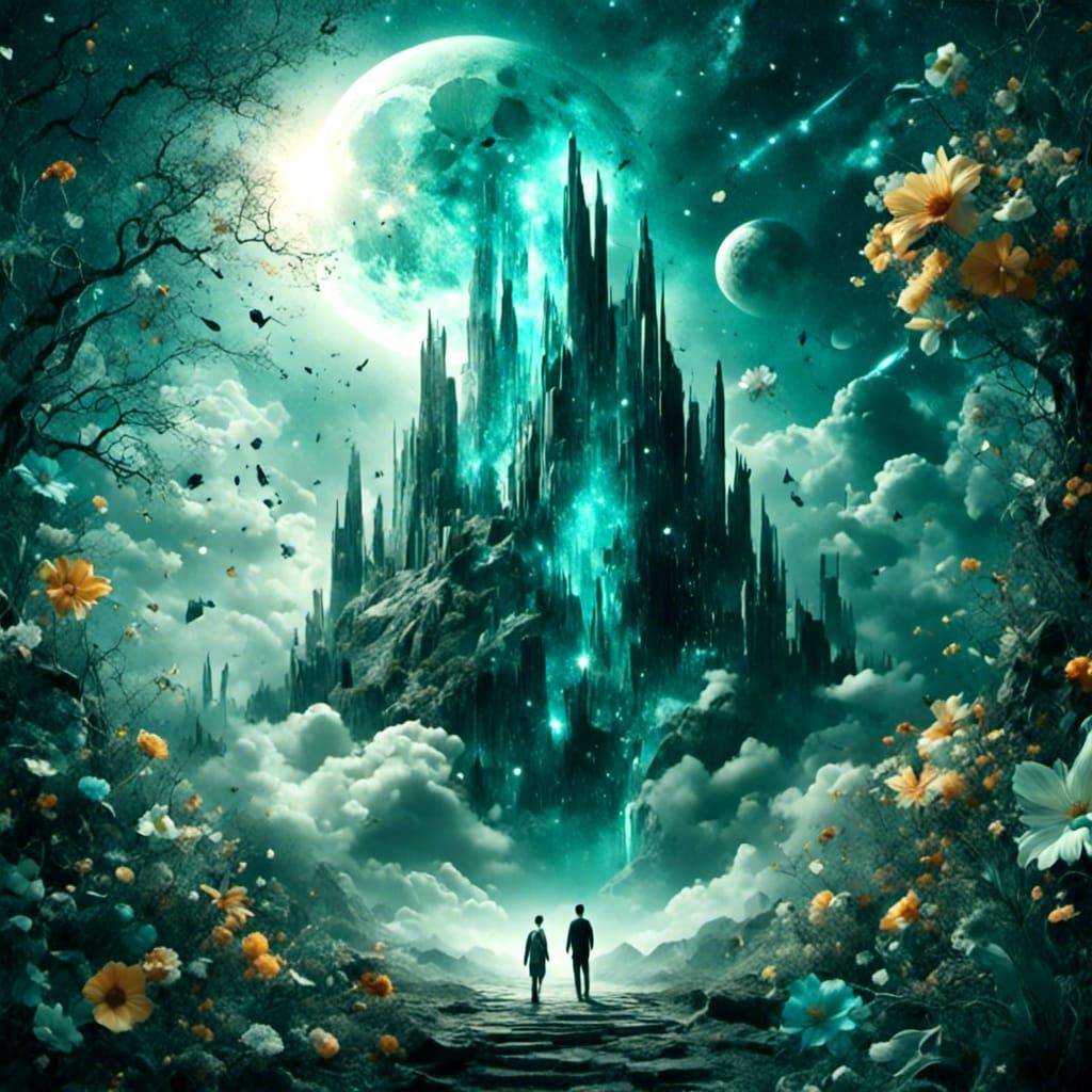 Light Shining Through Cracks in a Surreal Universe