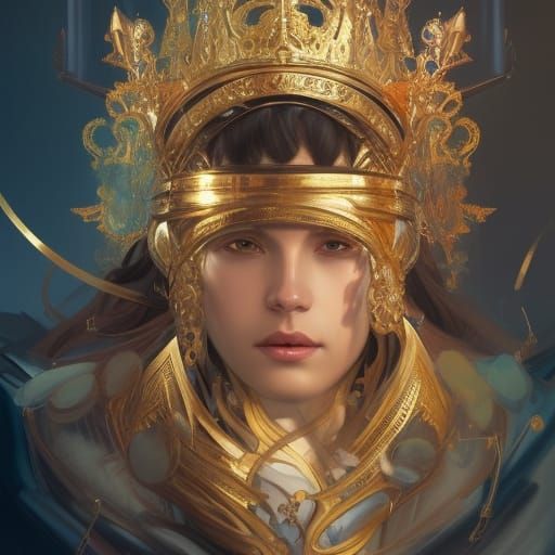 Princes of Different Realms: Hyperdetailed Art