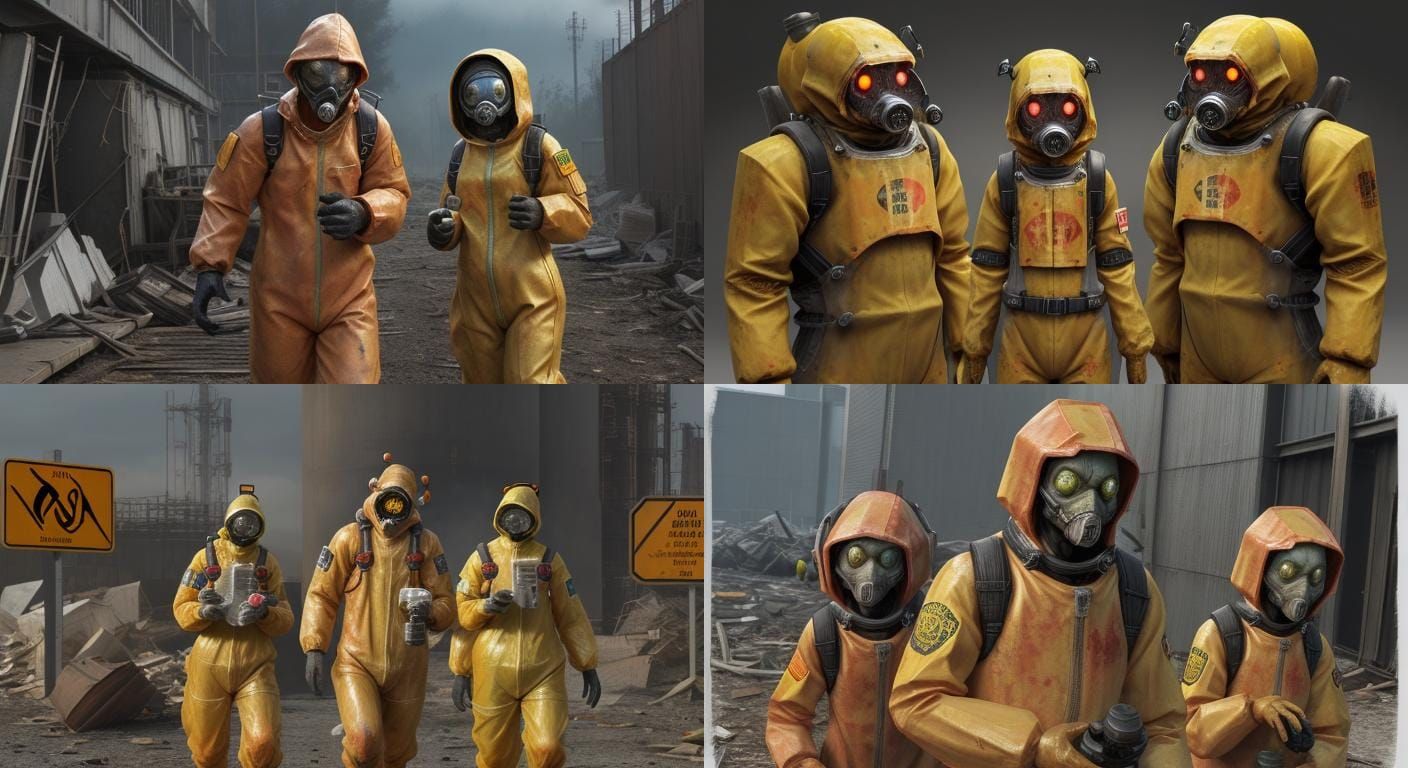 Scrap Hazmat Suit Monsters