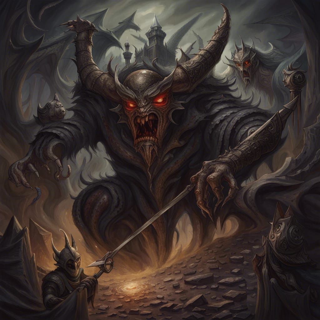 Demonic Souls Wander Ethereal Realms