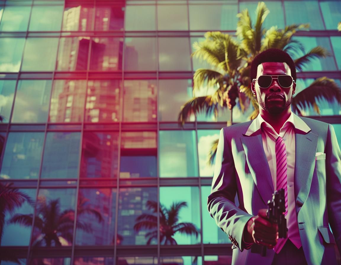 Lance Vance GTA Vice City Realistic Persona in Cinematic Sho...