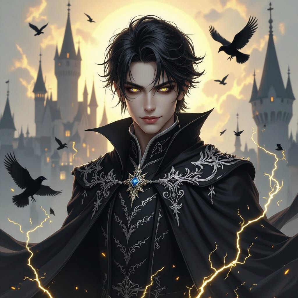 Ravencrest Prince: A Dark Fantasy Book Cover
