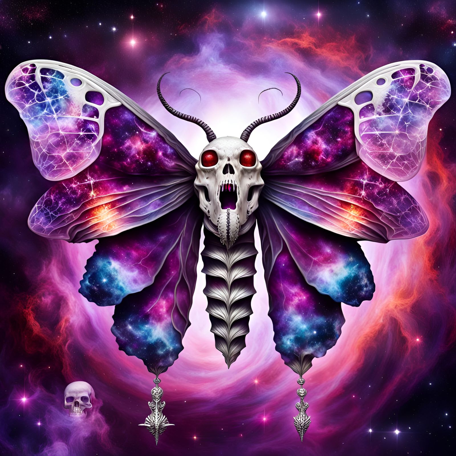 Cosmic Death Head Moth (Continued)