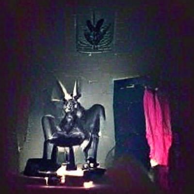 AI Image of a Dark Room