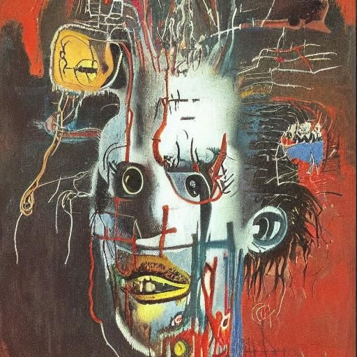 Nightmare Horror in Gustave Doré Style