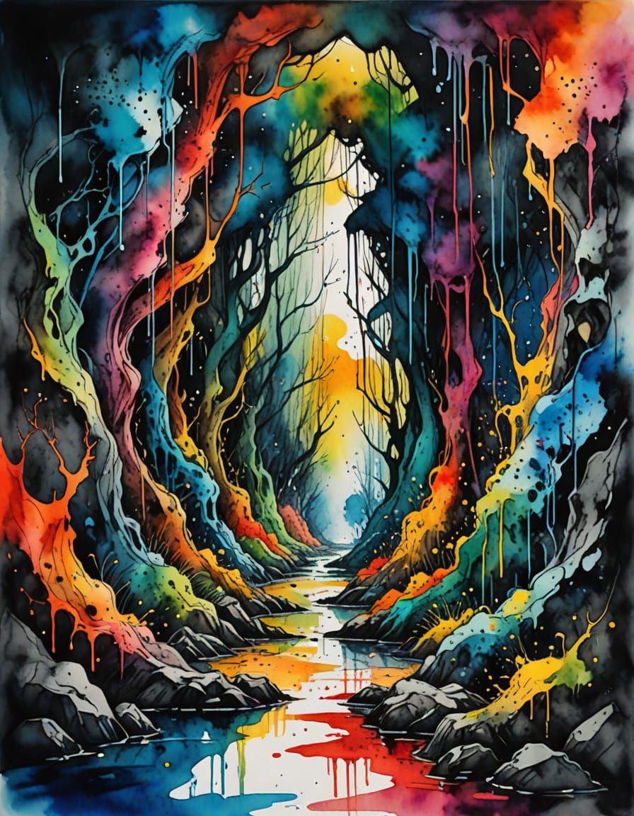 Claustrophobic Imagination: Surreal Pen and Ink Art